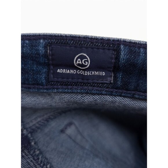AG Adriano Goldschmied The Stevie Ankle Skinny Low-Rise Denim Jeans Size 25 Blue - Picture 9 of 10